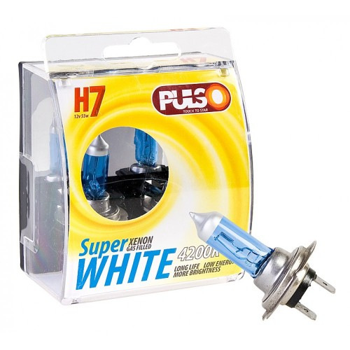  PULSO/ H7/PX26D 12v55w super white/plastic box