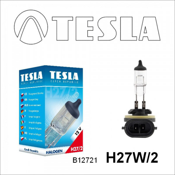   Tesla H27W/2 (PGJ13) 12V, 27W B12721