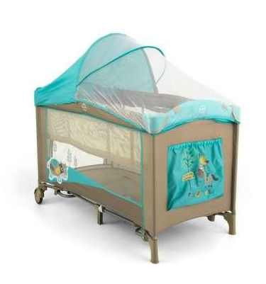 - Milly Mally Playpen Mirage Khaki-Cow