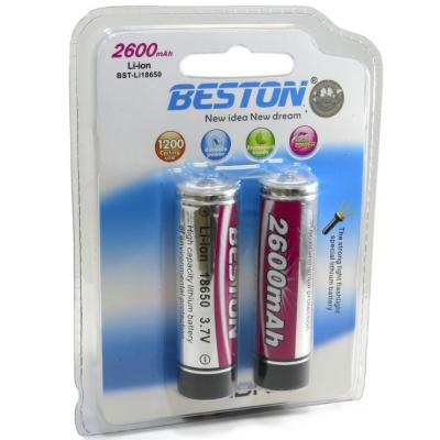  Beston 18650 2600mAh * 2 (AAB1821)