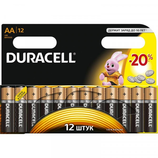  Duracell Basic AA/LR06 BL 12