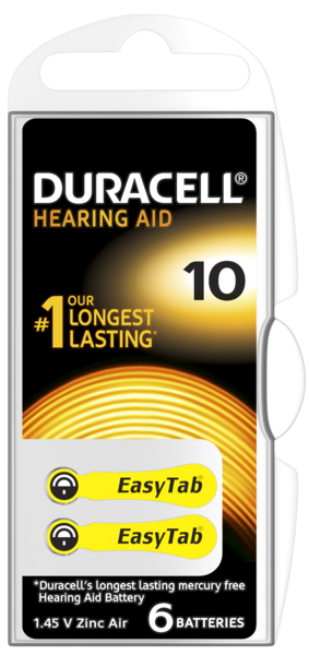  Duracell HA 10 6  (5002987)