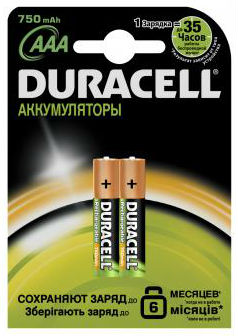  Duracell HR03 AAA 750mAh 2