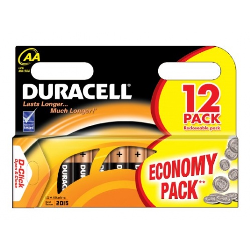  Duracell AA LR06 MN1500 12 