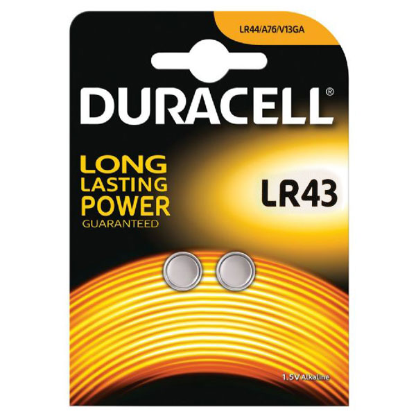  Duracell LR43 2  (   2018 )