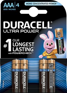  Duracell Ultra Power AAA/LR03/MN2400
