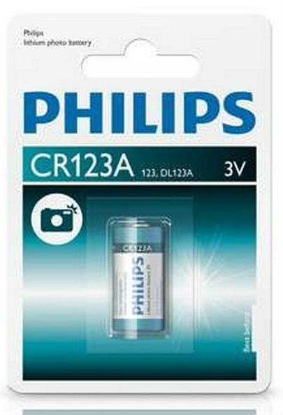  Philips Lithium CR 123A/1 bl