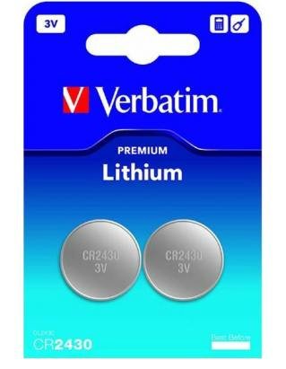  Verbatim CR 2430/2bl Lithium 3V