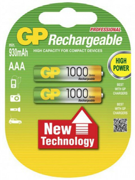  GP 1000mAh, AAA (100-C2/U2)