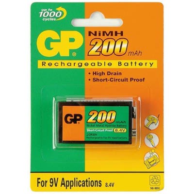  GP  200mAh (GP20R8H-U1)