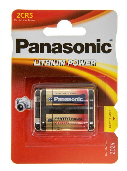  Panasonic 2CR-5L BLI 1 Lithium