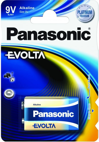  Panasonic Evolta 6LR61EGE/1BP