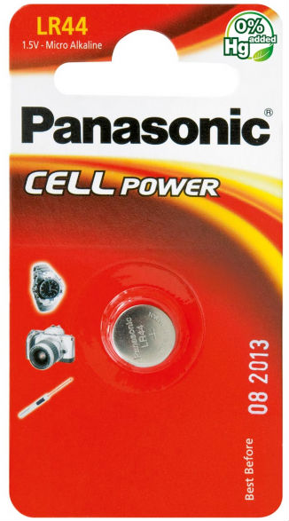  Panasonic Micro Alkaline LR-44EL/1B