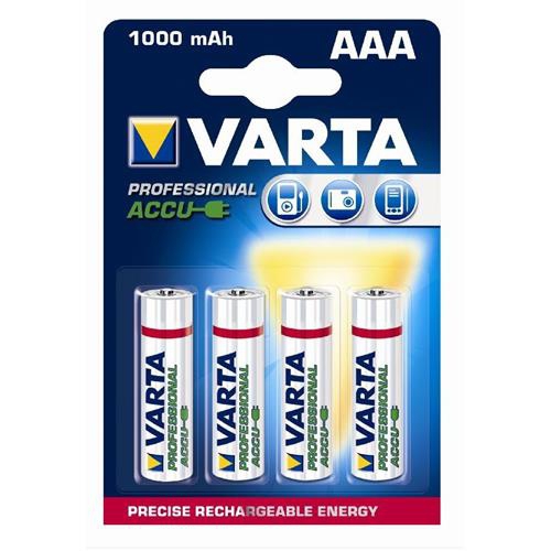   Varta AAA 1000 professional 4 