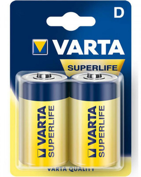  Varta Superlife D/LR20 BL 2