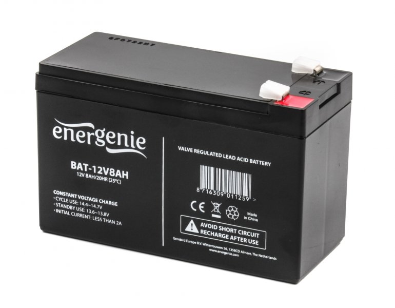   EnerGenie BAT-12V8AH