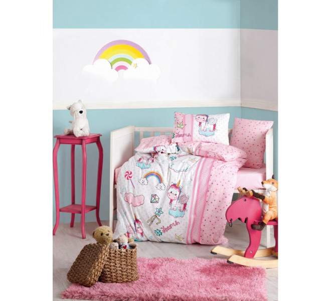    Cotton box Unicorn Pembe    (08007797)