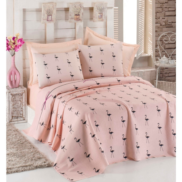   Eponj Home Flamingo pudra   160*235 