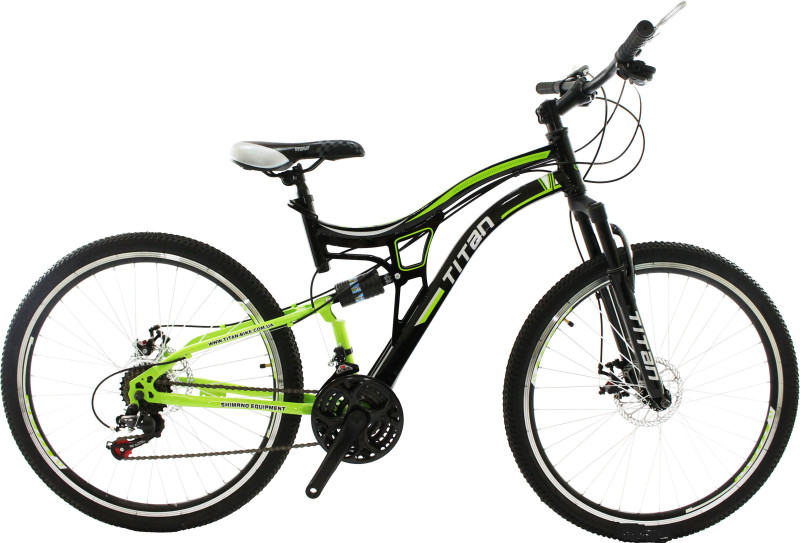  Titan Lazer Black/Green (KVN298)