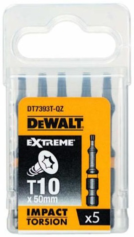   DeWALT Impact Torsion T10 50 5 DT7393T