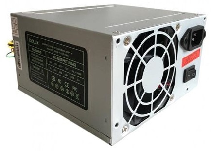   Delux 400W FAN 80mm DLP-23MSS ATX