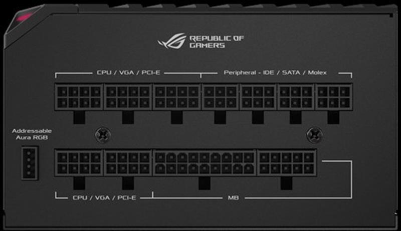   Asus ROG Thor 850W Platinum Aura OLED (ROG-THOR-850P)