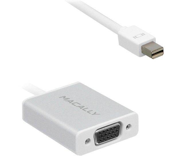    Macally Mini Display to VGA Adaptor White