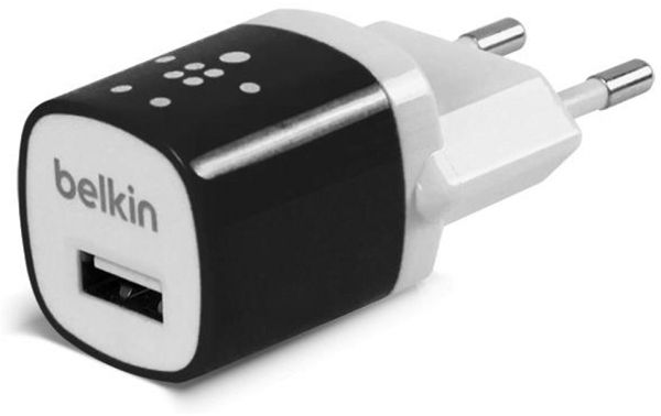  Belkin Travel charger 1USB 1A  Black