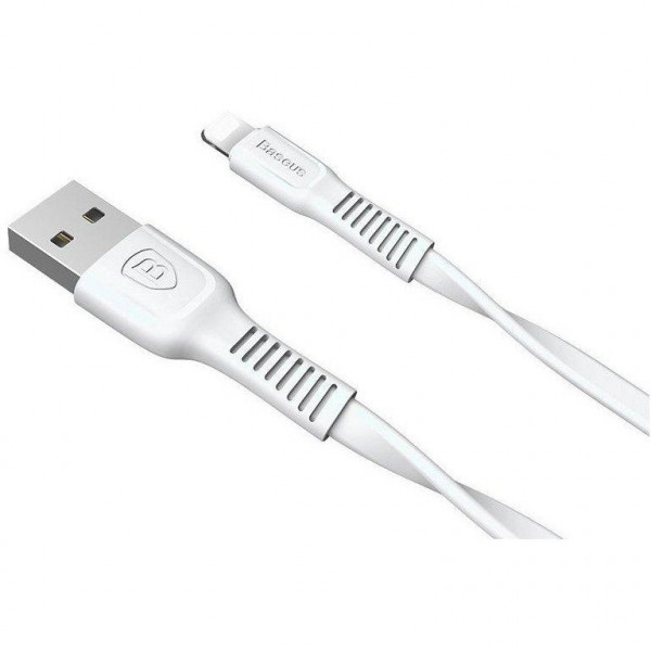  USB Baseus USB Cable to Lightning Tough 1m White (CALZY-B02)