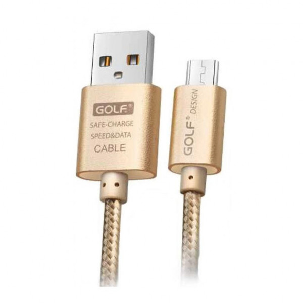   Golf Metal microUSB Gold (46453 / GC-10)