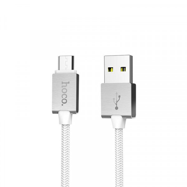  USB Micro Hoco U49 Refined Steel 1.2m 