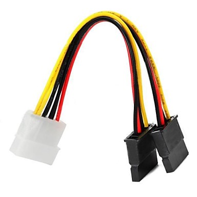  Molex Power Cable 2sata 0.15M