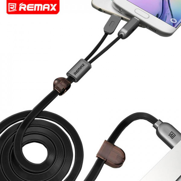  Remax Lightning+Micro Remax SAME TIME 2in1