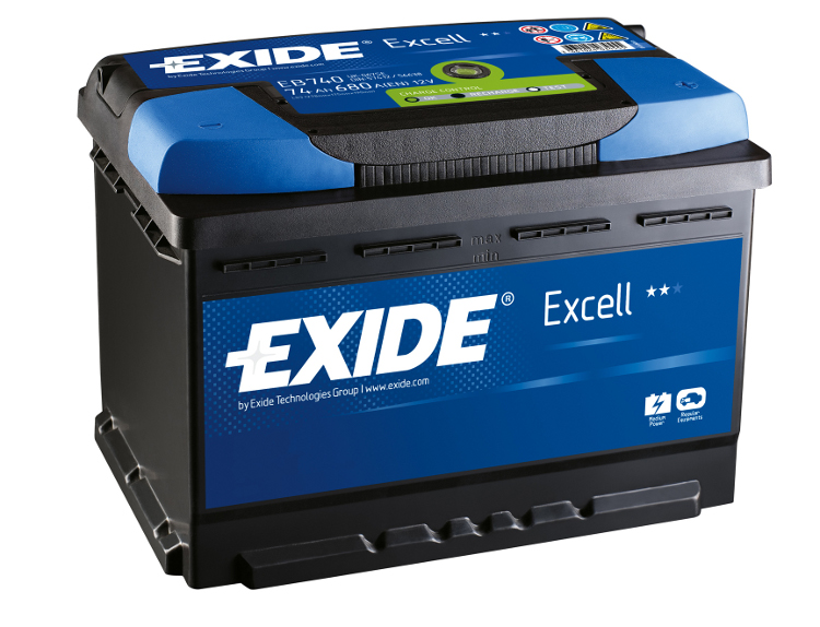   Exide Excell 45Ah-12v L EN300