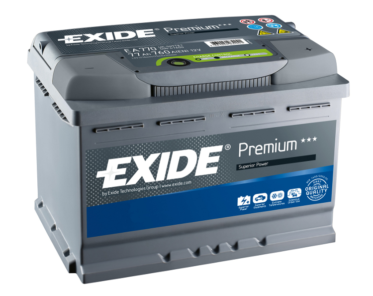   Exide Premium 85Ah-12v R EN800