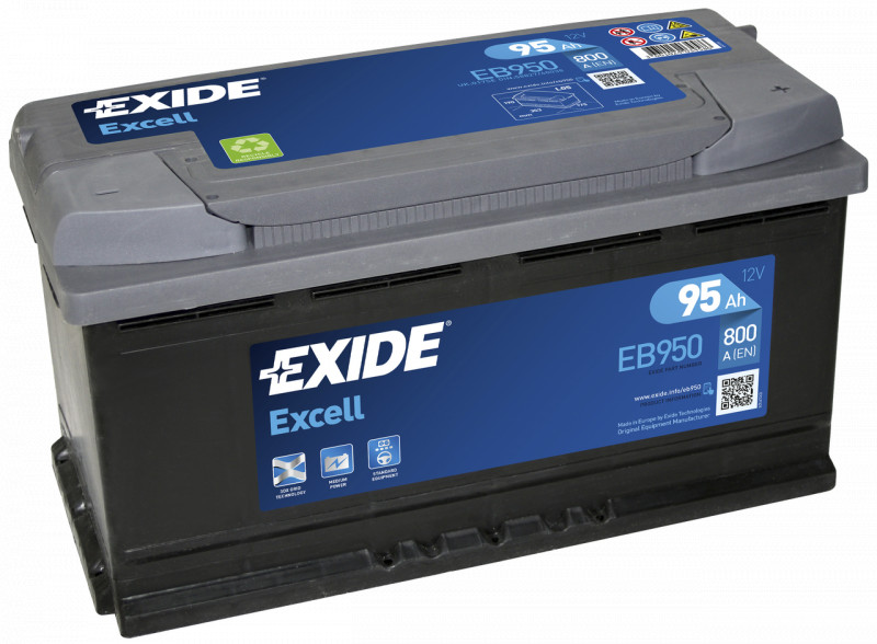  Exide Excell 6-95  (EB950)