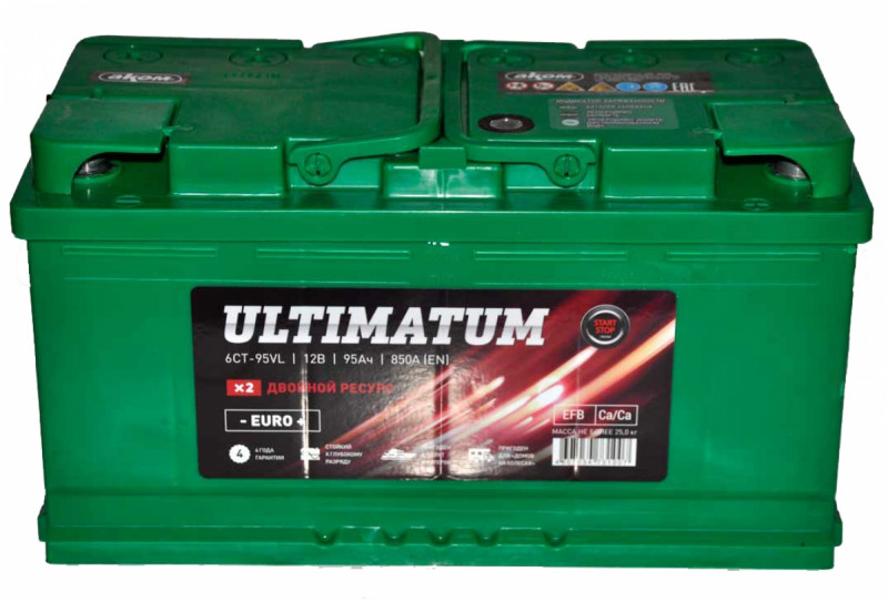   Ultimatum 6CT-95  EFB StartStop