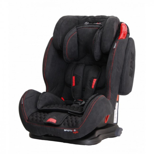  Coletto Sportivo Isofix 9-36  Black