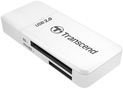  Transcend USB 2.0 5-in-1 White (TS-RDP5W)