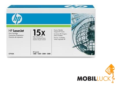   HP 15X Black Max (C7115X)