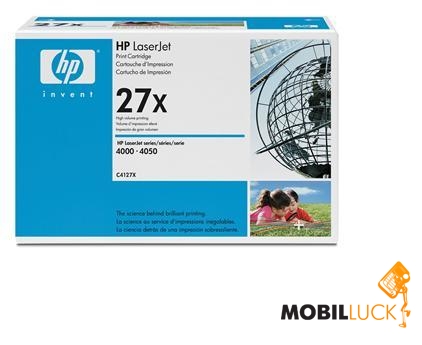   HP 27X Black Max (C4127X)