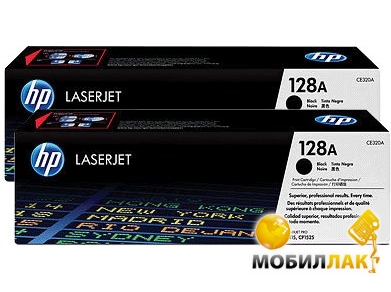   HP CLJ CP1525n/1525nw, CM1415fn/1415fnw Black Dual Pack (CE320AD)