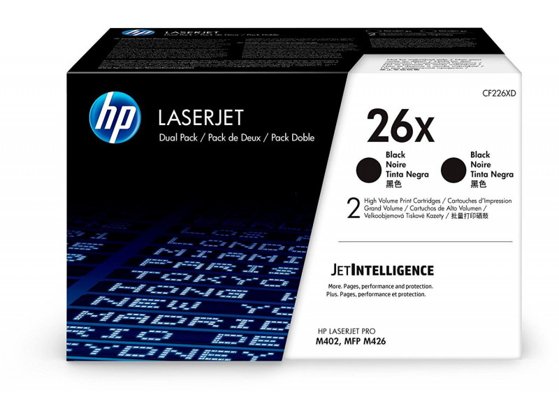  HP 26X LJ Pro M402/M426 Black (2*9000  )   (CF226XF)