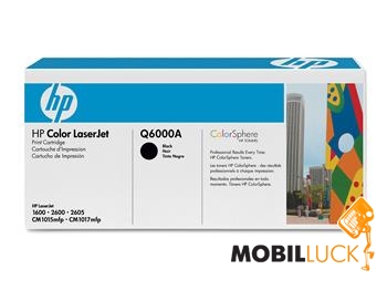   HP Q6000A Black