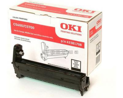   OKI C5600/5700, Black, 20000 Pages (43381708)