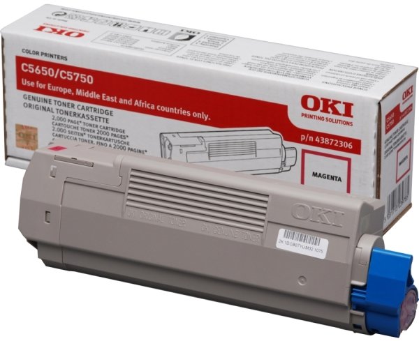  OKI Toner-M-C5650/5750-2K (43872322) Magenta