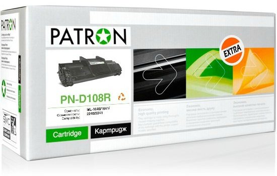  Patron  Samsung MLT-D108S, PN-D108R ML-1640 Extra