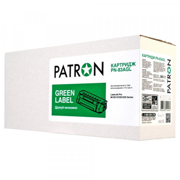  Patron HP LJ CF283A Green Label (CT-HP-CF283A-PN-GL)