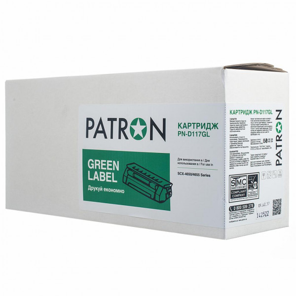  Patron Samsung MLT-D117S (SCX-4650) Green Label (PN-D117GL)