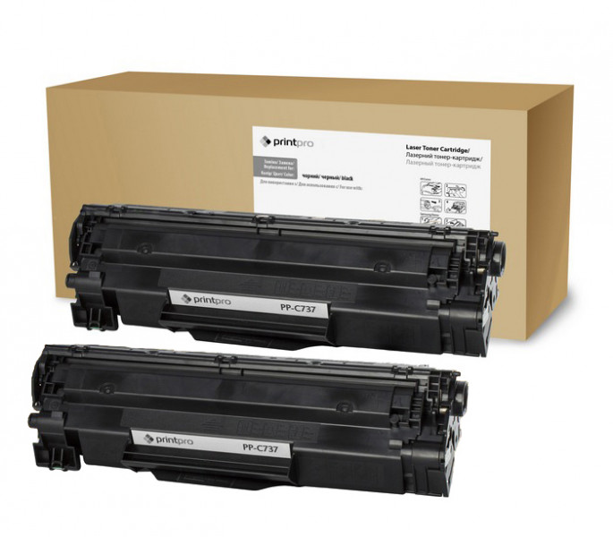  Print Pro Canon (737) MF211/MF212w/MF216n DUAL PACK (PP-C737DP)